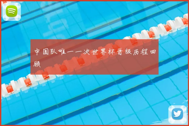 中国队唯一一次世界杯晋级历程回顾